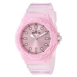 Invicta Celestial Cloud Women's Watch - 35mm, Transparent, Pink (49205)
